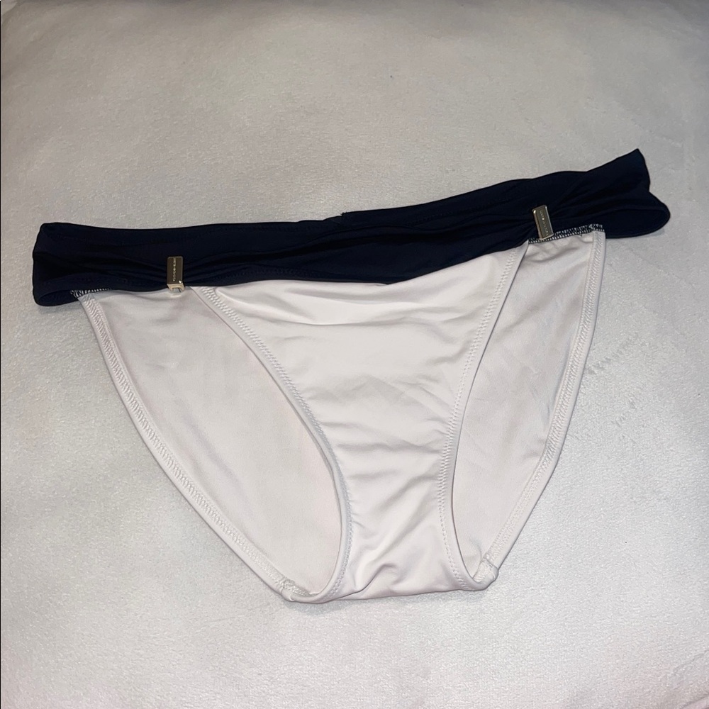 White and Black Bikini Bottom